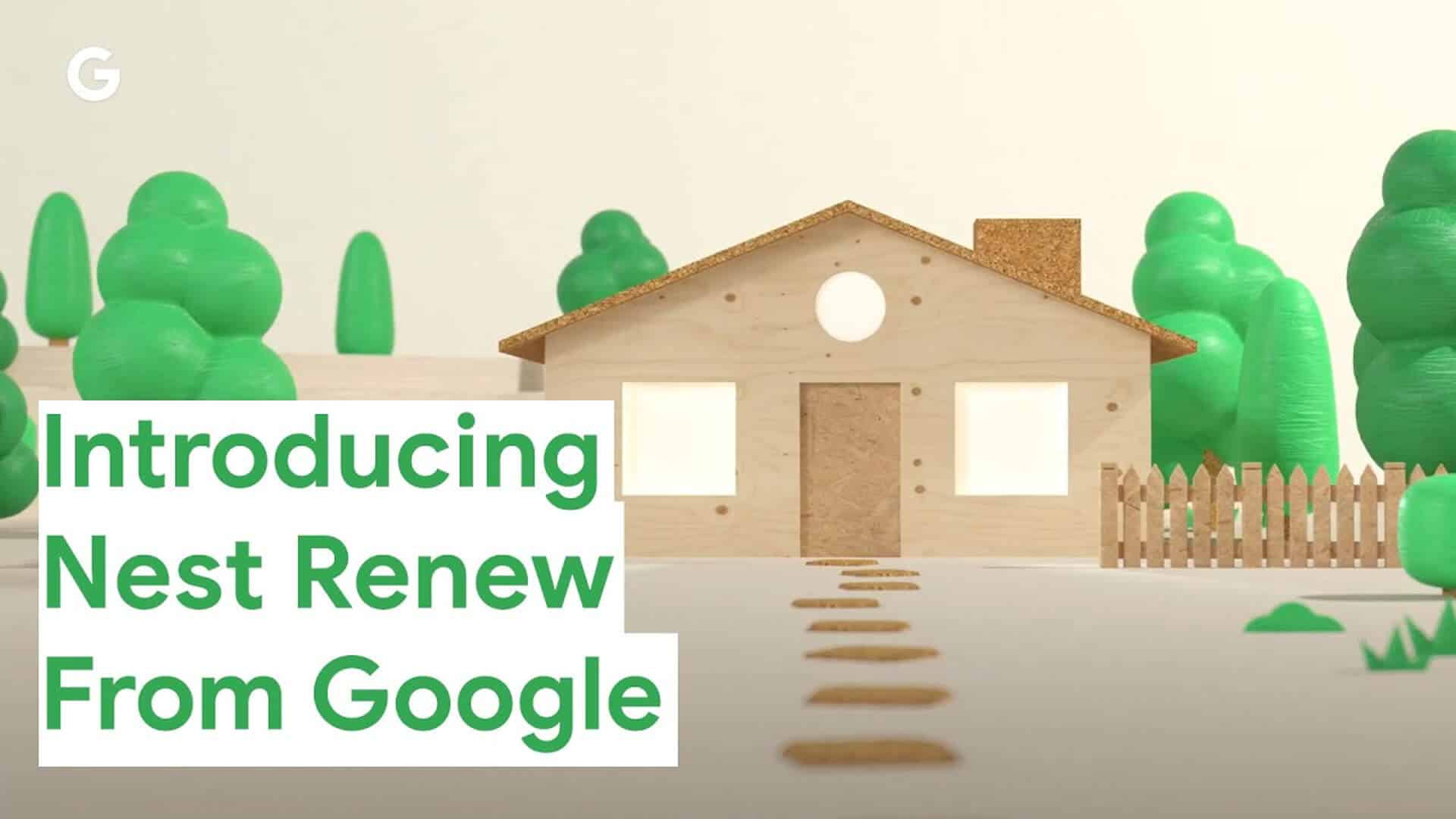 Lanzamiento del programa Nest Renew centrado en la sostenibilidad de Google