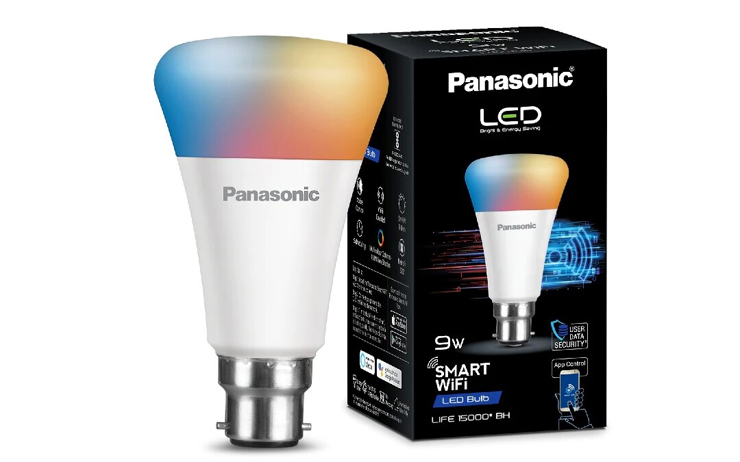 Panasonic lanza una bombilla LED inteligente habilitada para Wi-Fi