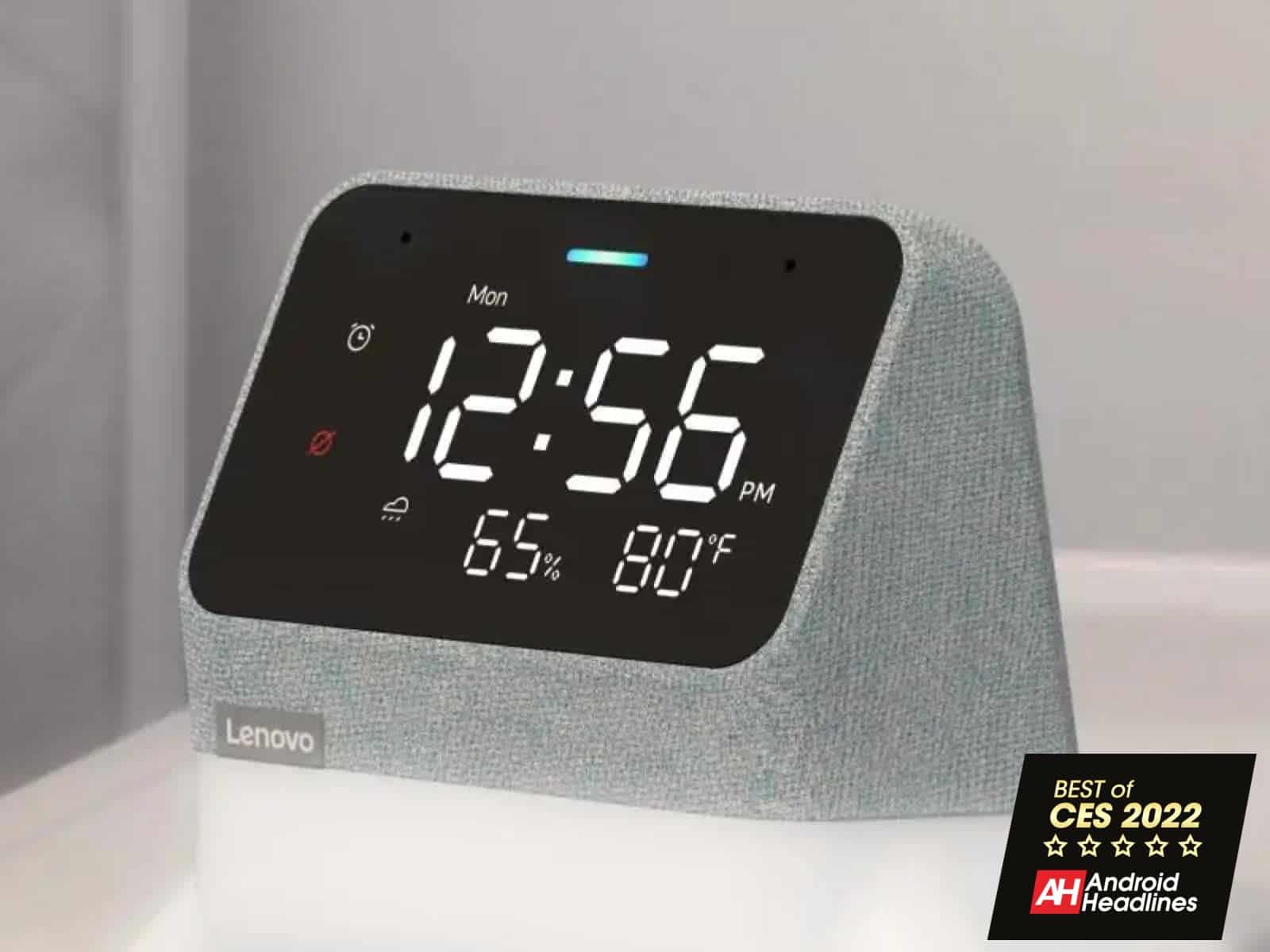 Lo mejor de CES 2022: Lenovo Smart Clock Essential con Alexa incorporado
