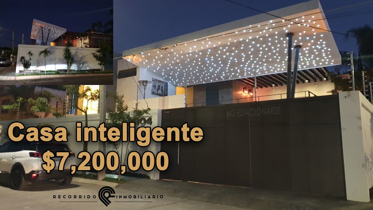 Casa inteligente de lujo con Alexa en Jardines de la paz, Guadalajara, Jalisco