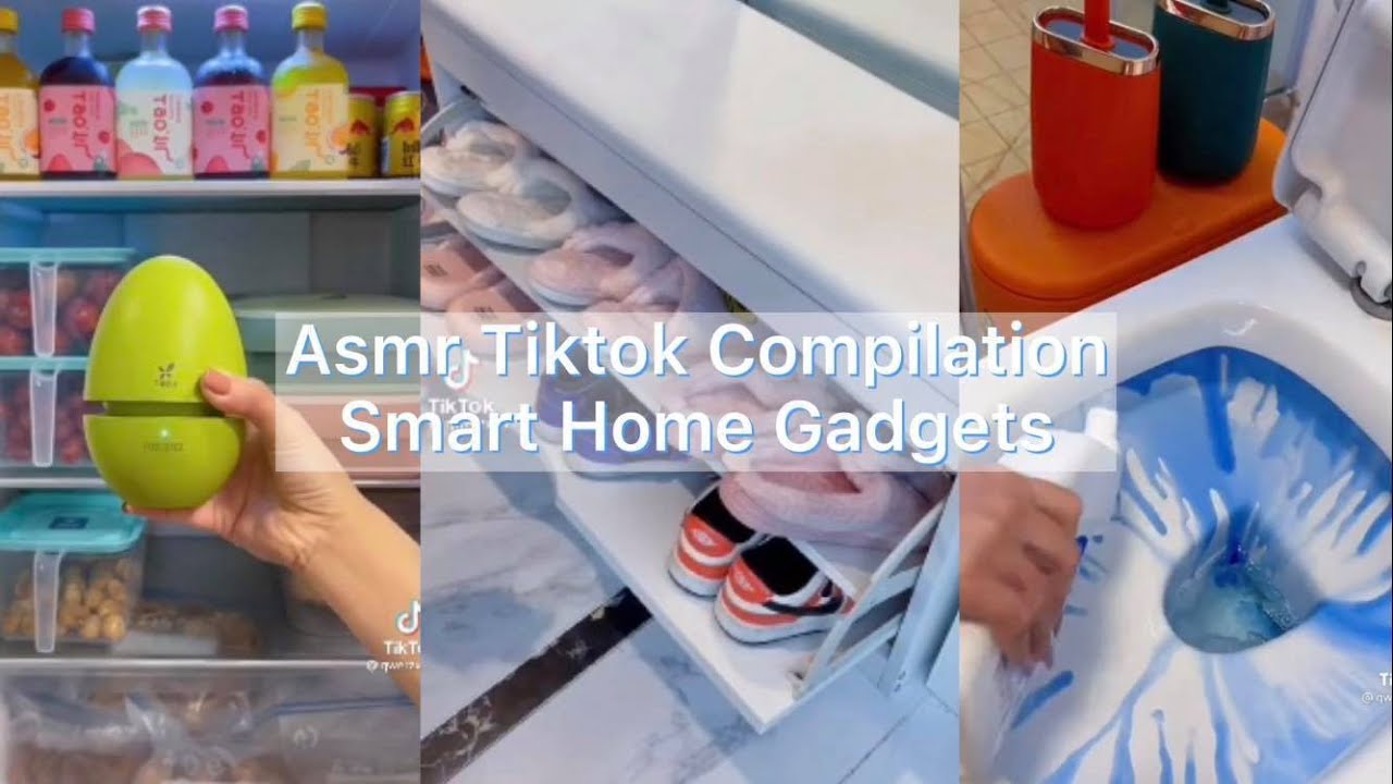 ASMR Tiktok Compilation || Smart Home Gadgets