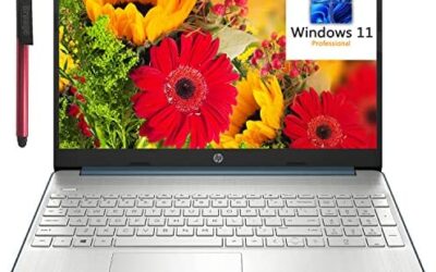 HP 15 15.6″ FHD 2022 Business Laptop, Hexa-Core AMD Ryzen