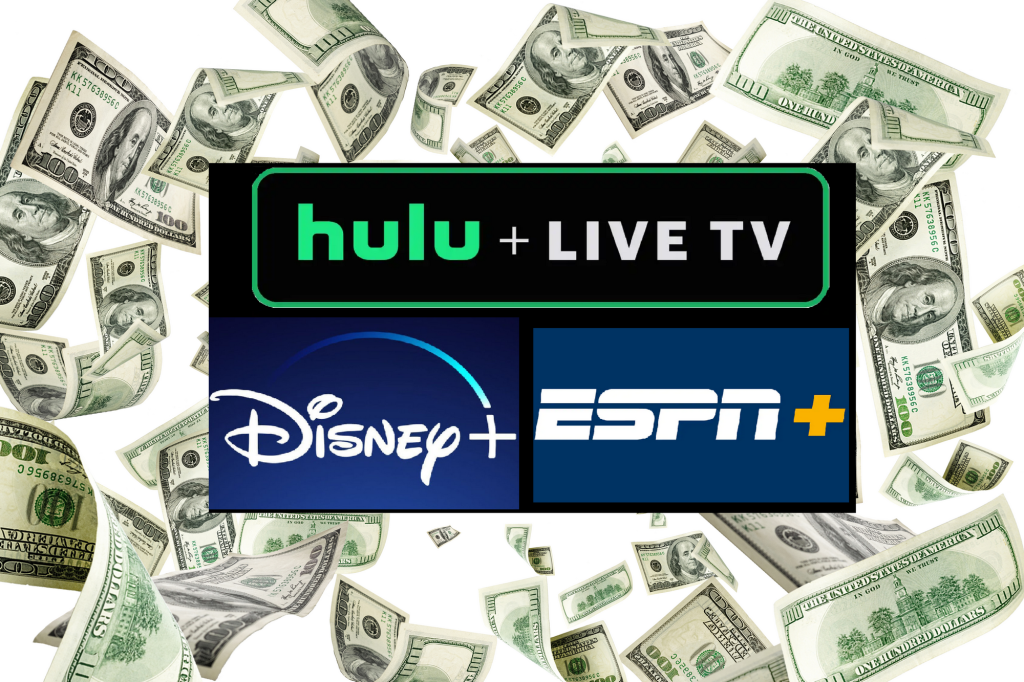Hulu + Live TV Disney+ ESPN+