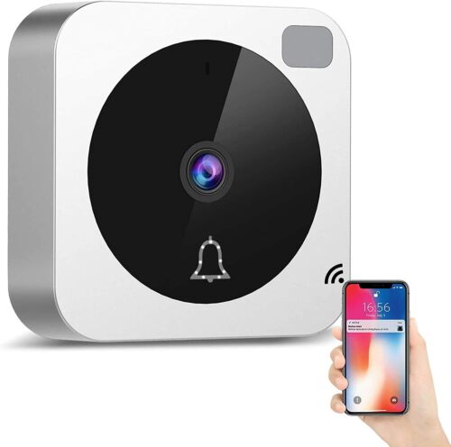 NETVUE VueBell Smart Video Doorbell Camera, visión nocturna con sensor de movimiento, 2 vías