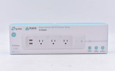 TP-Link Kasa Smart 3 – Regleta Wi-Fi – Blanco