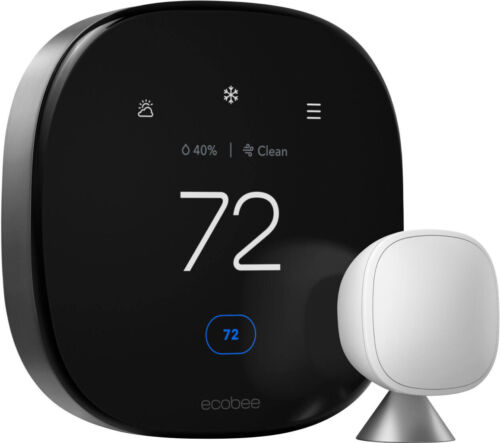 Termostato inteligente ecobee actualizado, compatible con Apple Homekit y Amazon Alexa