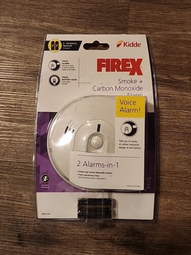 Detector inteligente de humo y monóxido de carbono Kidde, batería de carga frontal