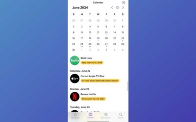 Esta aplicación te dice cuándo cancelar tus suscripciones de streaming