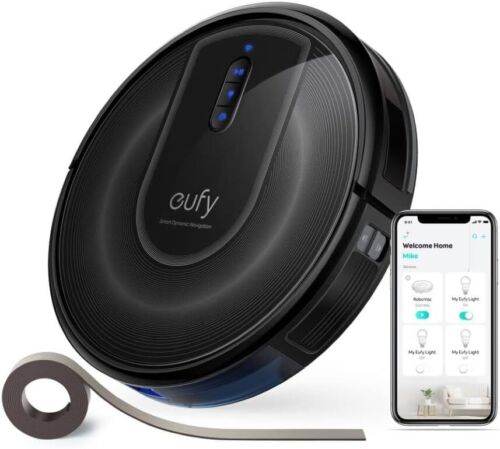 Robot aspirador Eufy Anker RoboVac G30 Verge con mapeo doméstico Robot aspirador Eufy Anker RoboVac G30 Verge con mapeo doméstico 2000 Pa T2252 - NEGRO
