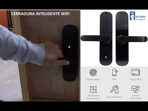 Cerradura Inteligente SmartLife, Huella, Password, Tarjeta, App, Llave. Instalación y Cerradura Inteligente SmartLife, Huella, Password, Tarjeta, App, Llave. Instalación y Configuración