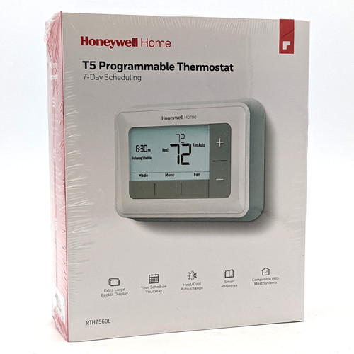 Honeywell T5 + termostato programable inteligente (RCHT8612WF), OBN, A2