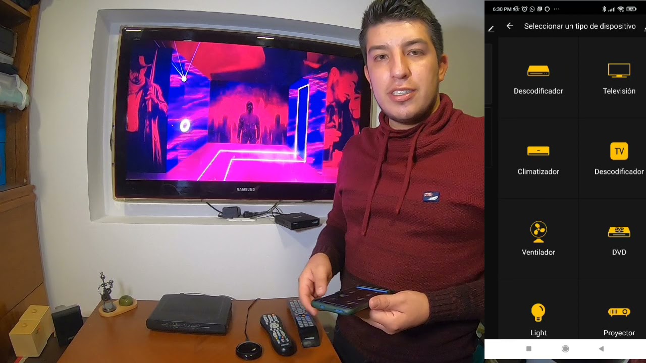 Instalación control Infrarrojo inteligente Moes Wifi con alexa – Colombia Instalación control Infrarrojo inteligente Moes Wifi con alexa - Colombia