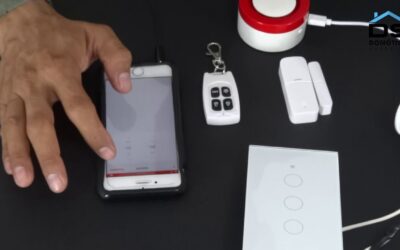 Automatización de luces con alarma.