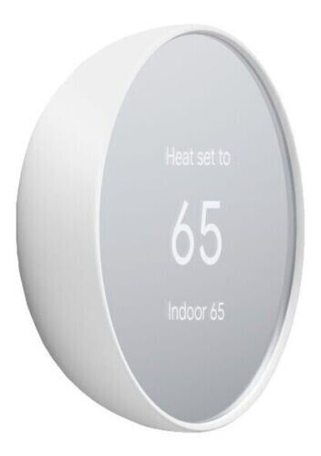 Smart Thermostats: Eficiencia Energética y Confort en Casa Termostato de Google Nest - Termostato de WI -FI programable inteligente - NUEVA NIEVE