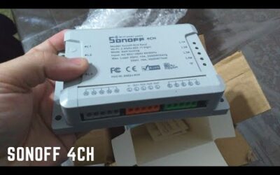 Domótica – Sonoff 4 canales para tablero