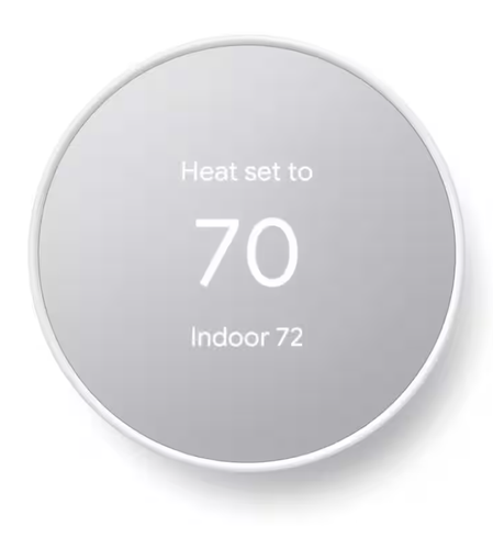 Smart Thermostats: Eficiencia y Comodidad en tu Hogar Termostato de Google Nest - Termostato Wi -Fi programable inteligente - Nieve