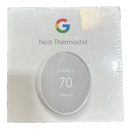 Smart Thermostats: Eficiencia y Confort en Tu Hogar Google Nest Termostato inteligente, nieve - GA01334 -us nuevo