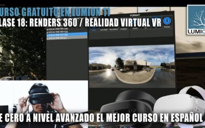 LUMION 11 RENDER 360 Y REALIDAD VIRTUAL
