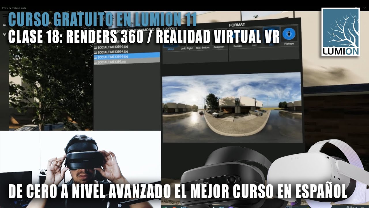 LUMION 11 RENDER 360 Y REALIDAD VIRTUAL | GAFAS VR LUMION 11 RENDER 360 Y REALIDAD VIRTUAL | GAFAS VR 👓