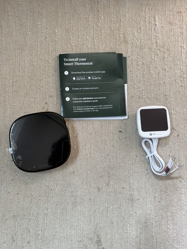 Optimiza tu hogar con smart thermostats eficientes Termostato inteligente ecobee EB-STATE6-01, falta soporte de pared