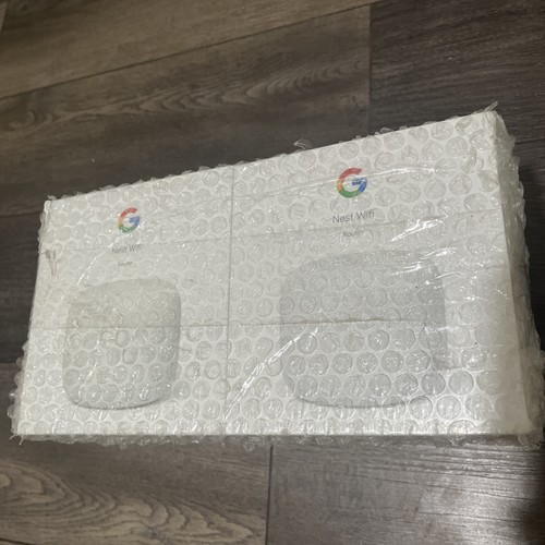 Google Nest Wifi AC2200 Mesh WiFi System Router 2Pack GA01144US Nuevo Sellado