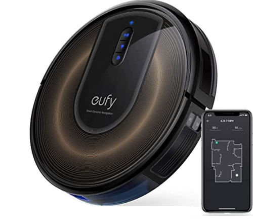 Robotic Vacuums: La Solución Inteligente para Limpieza Eficaz Eufy by Anker RoboVac G30 Edge Robot Dinámico 2.0 Wi-Fi T2251111 - NEGRO
