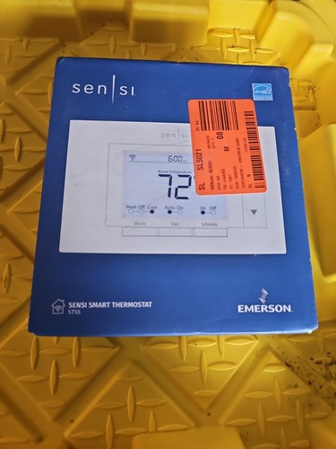 Termostato programable inteligente Emerson Sensi - Blanco (ST55)